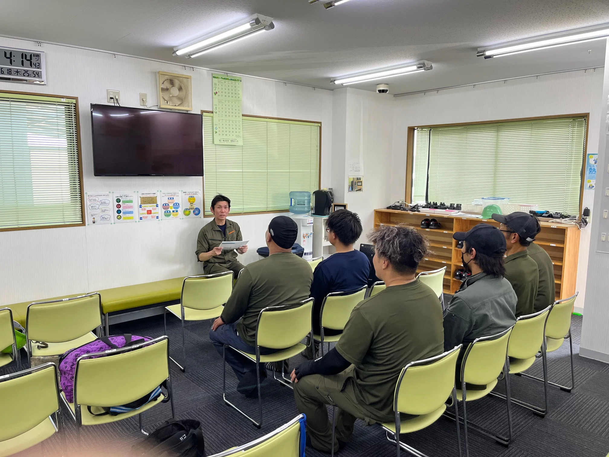 本日、テールゲートリフター追加講習を行いました